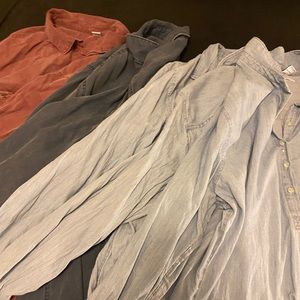 Denim shirt lot